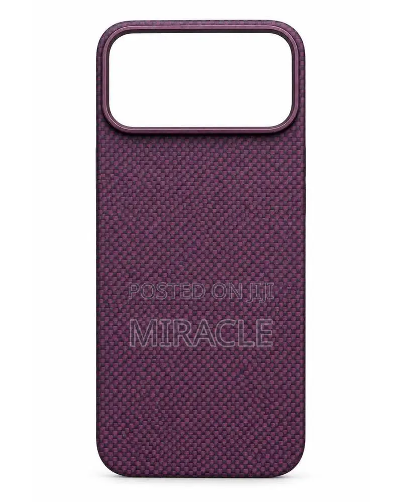 Kevlar Cherry Weave Case for iPhone 17/18 Pro Max