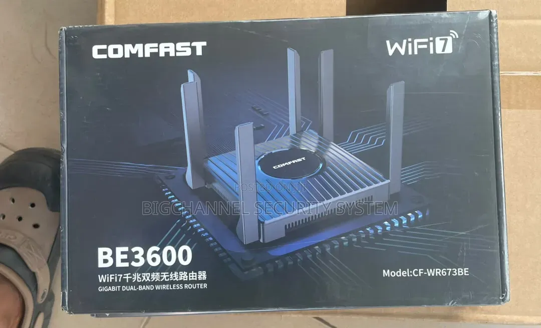Comfast Be3600 Wifi 7 Gigabit Dual Band Wireless Router