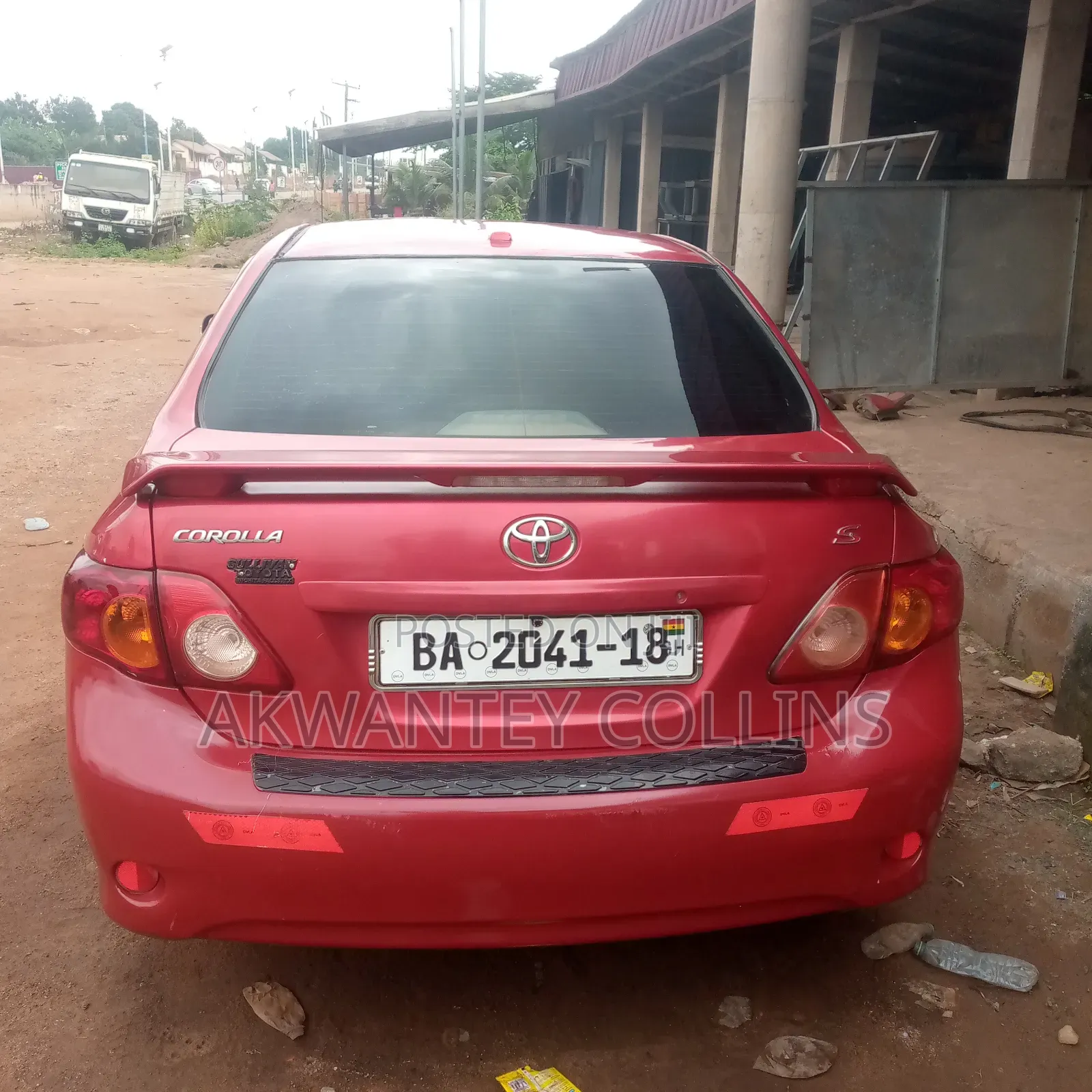 Toyota Corolla 2010 Red
