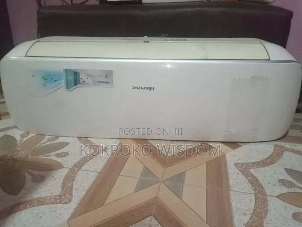 Slightly Used 1.5 Host-Power Hisense AC for Sale.