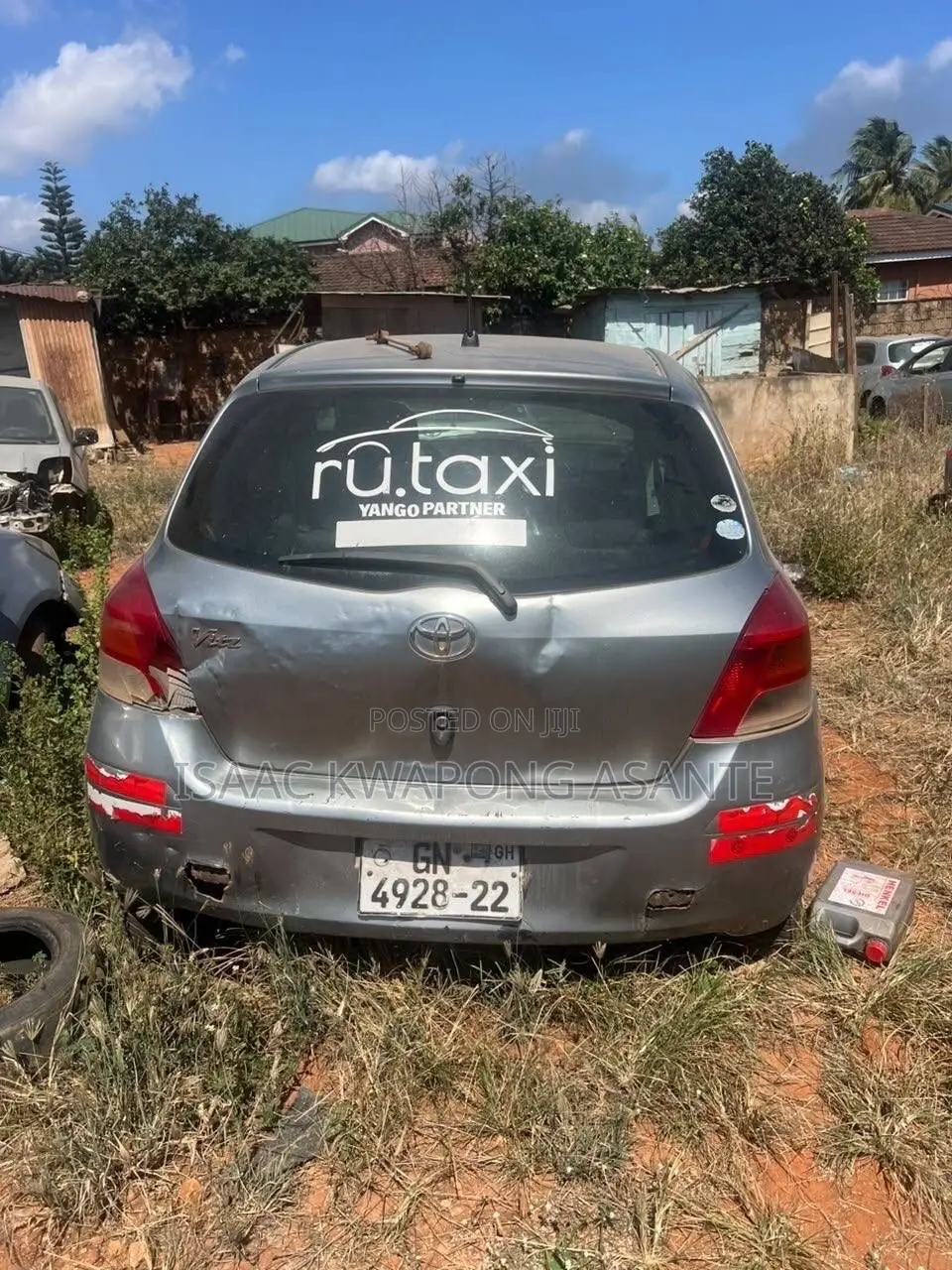Toyota Vitz 1.3 AWD 5dr 2010 Gray