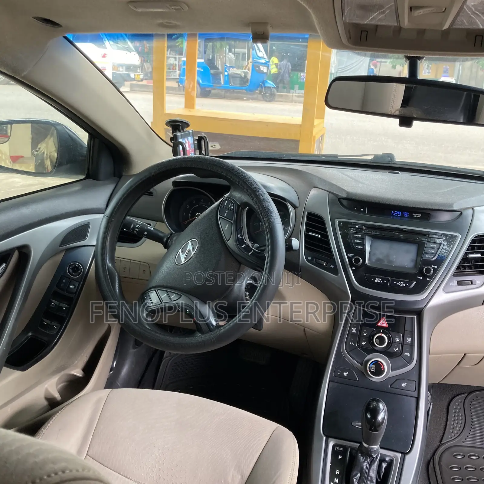 Hyundai Elantra 2013 Black