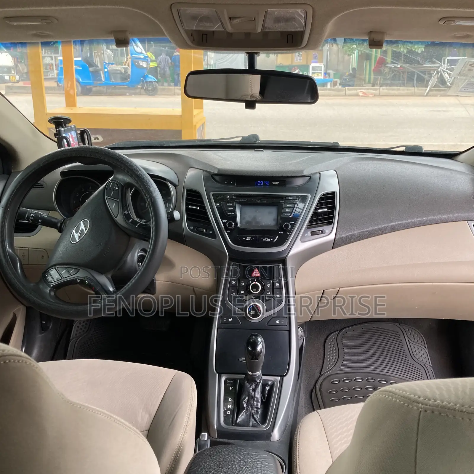 Hyundai Elantra 2013 Black