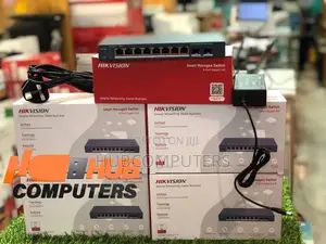Hikvision DS-3E1510P-EI/M-8P2F 8 Port Gigabit PoE Smart Managed Switch