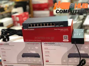 Hikvision DS-3E1510P-EI/M-8P2F 8 Port Gigabit PoE Smart Managed Switch