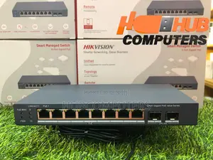 Hikvision DS-3E1510P-EI/M-8P2F 8 Port Gigabit PoE Smart Managed Switch