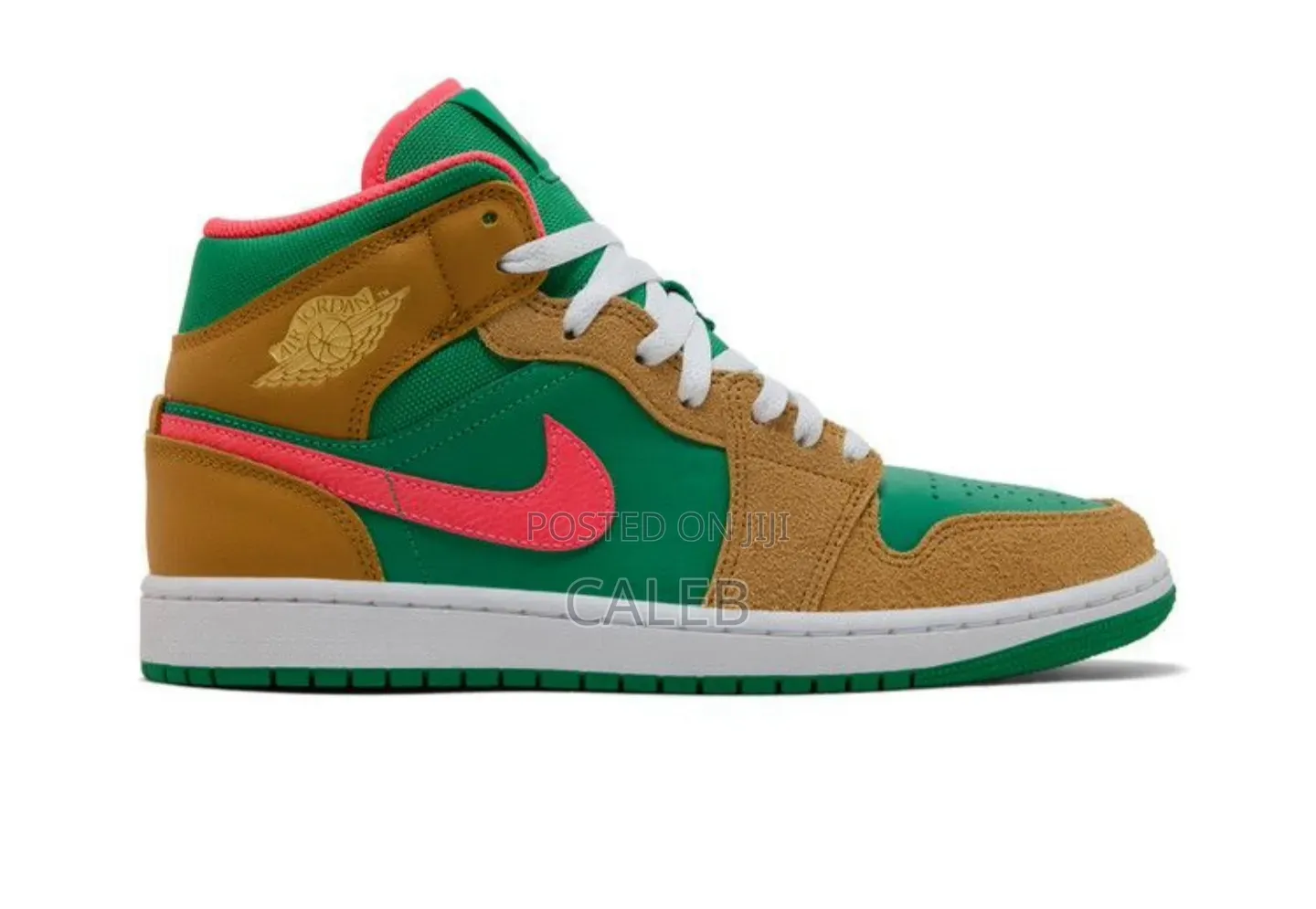 Air Jordan 1 Mid SE 'Wheat Watermelon'