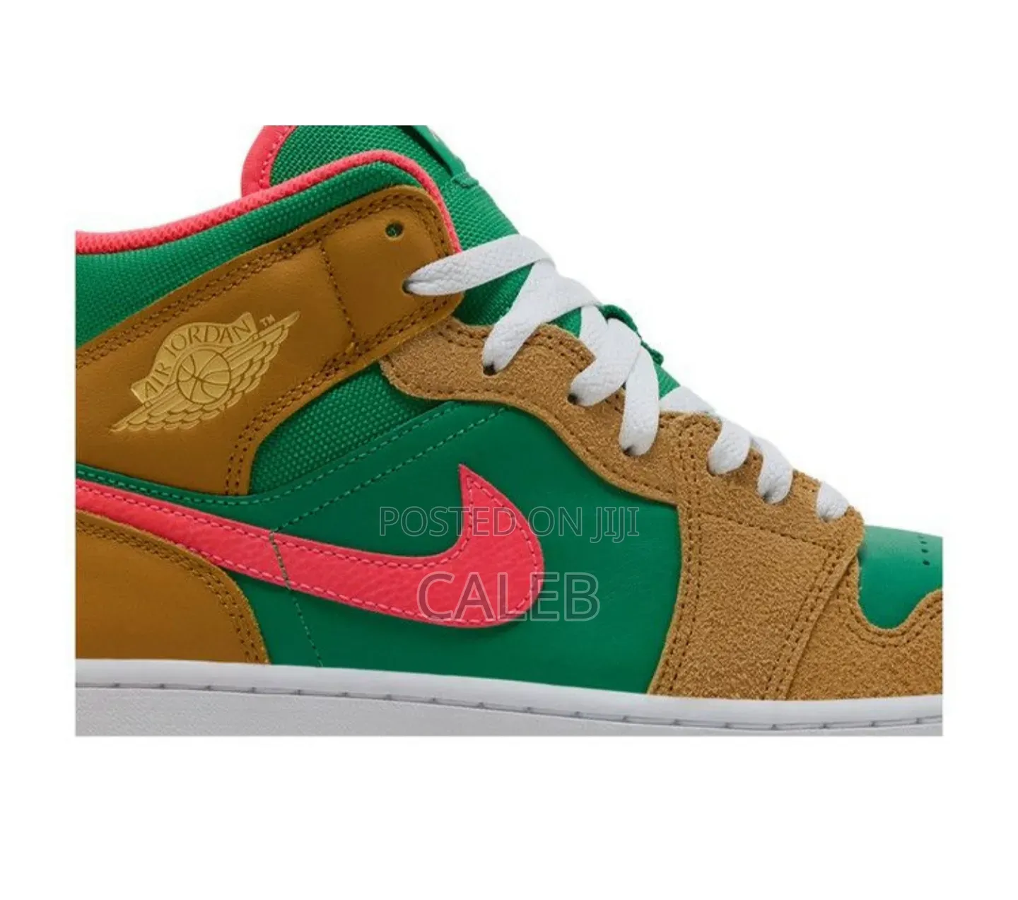 Air Jordan 1 Mid SE 'Wheat Watermelon'
