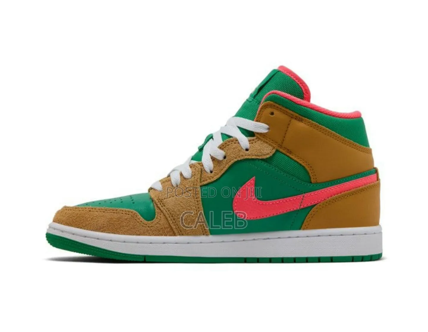 Air Jordan 1 Mid SE 'Wheat Watermelon'