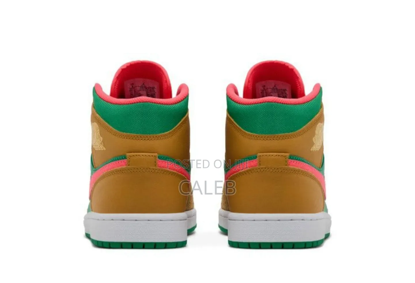 Air Jordan 1 Mid SE 'Wheat Watermelon'