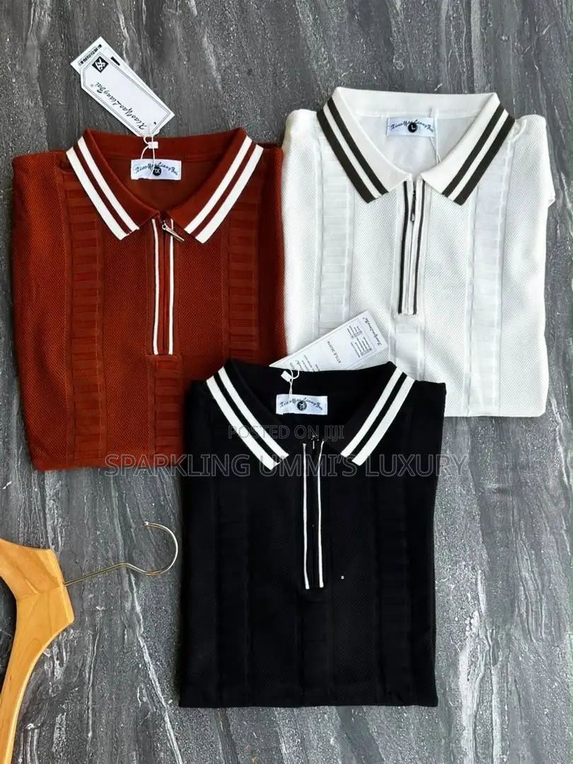 Luxurious Knitted Polo Shirts