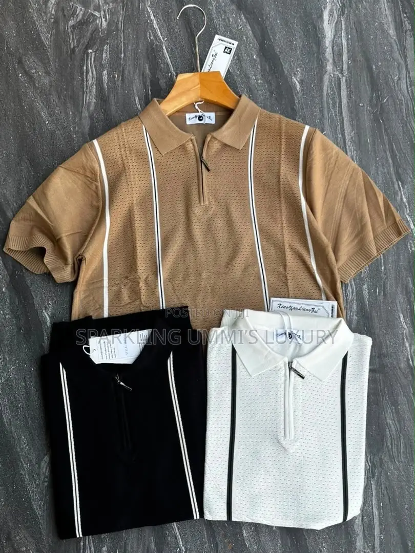 Luxurious Knitted Polo Shirts