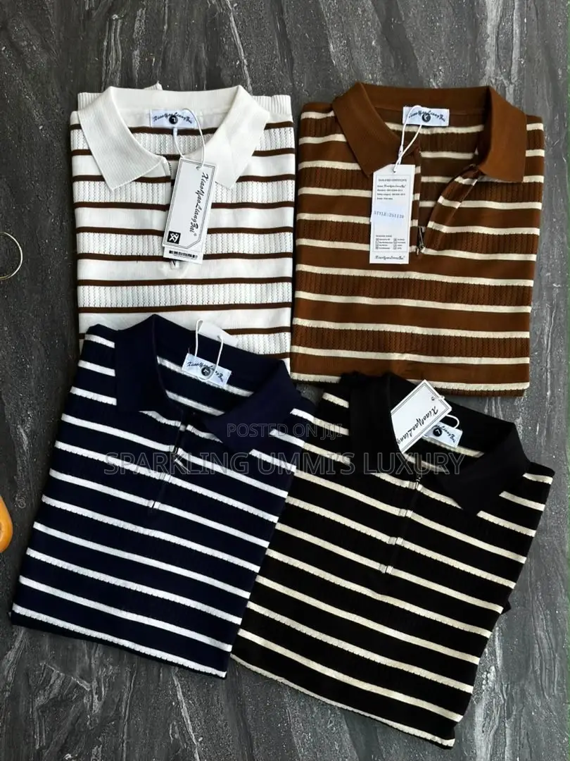 Luxurious Knitted Polo Shirts