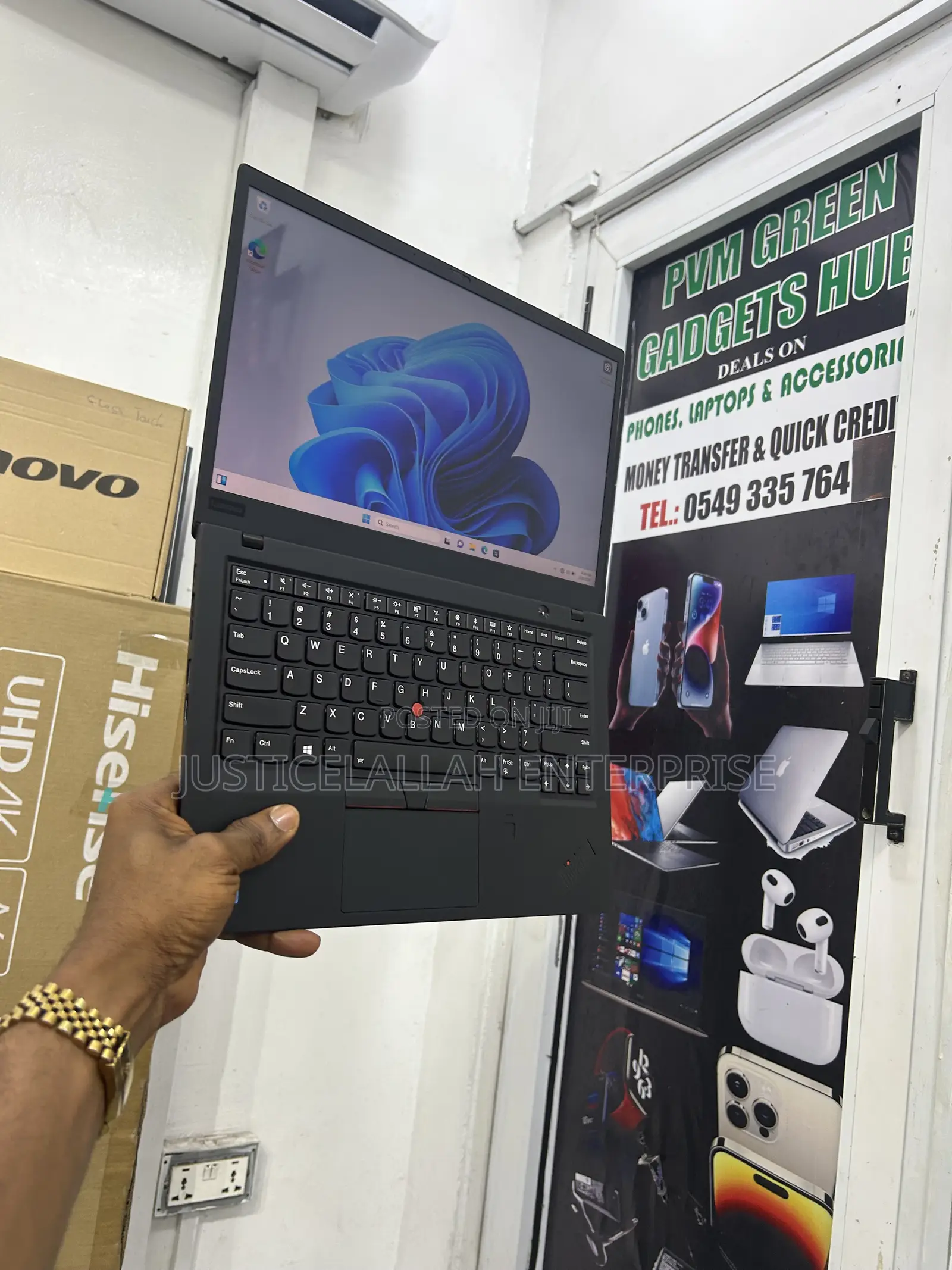 Laptop Lenovo ThinkPad X1 Carbon 16GB Intel Core i7 SSD 256GB