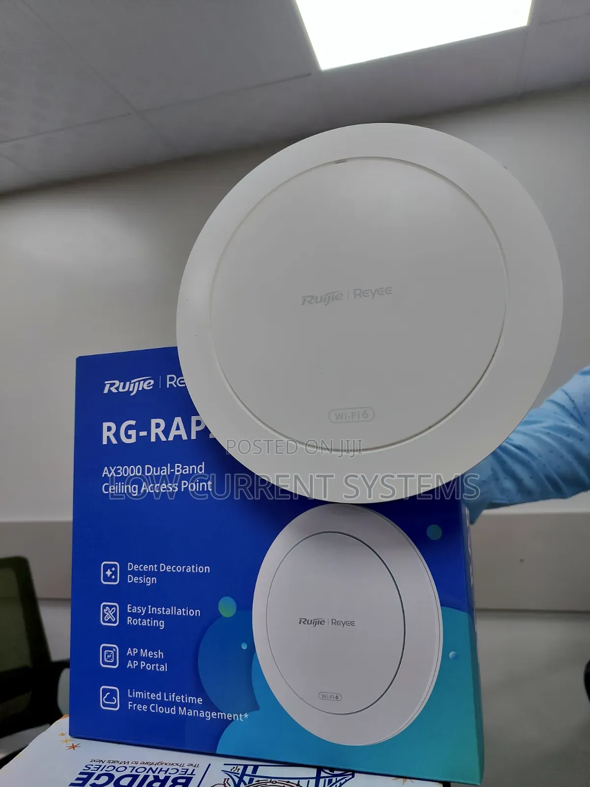 Ruijie AP Access Point Wifi6 Ceiling Cloud Managed