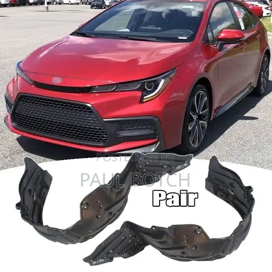 2020,2021,2022,2023,2024 Toyota Corolla Front Fender Liners/Mudguards.