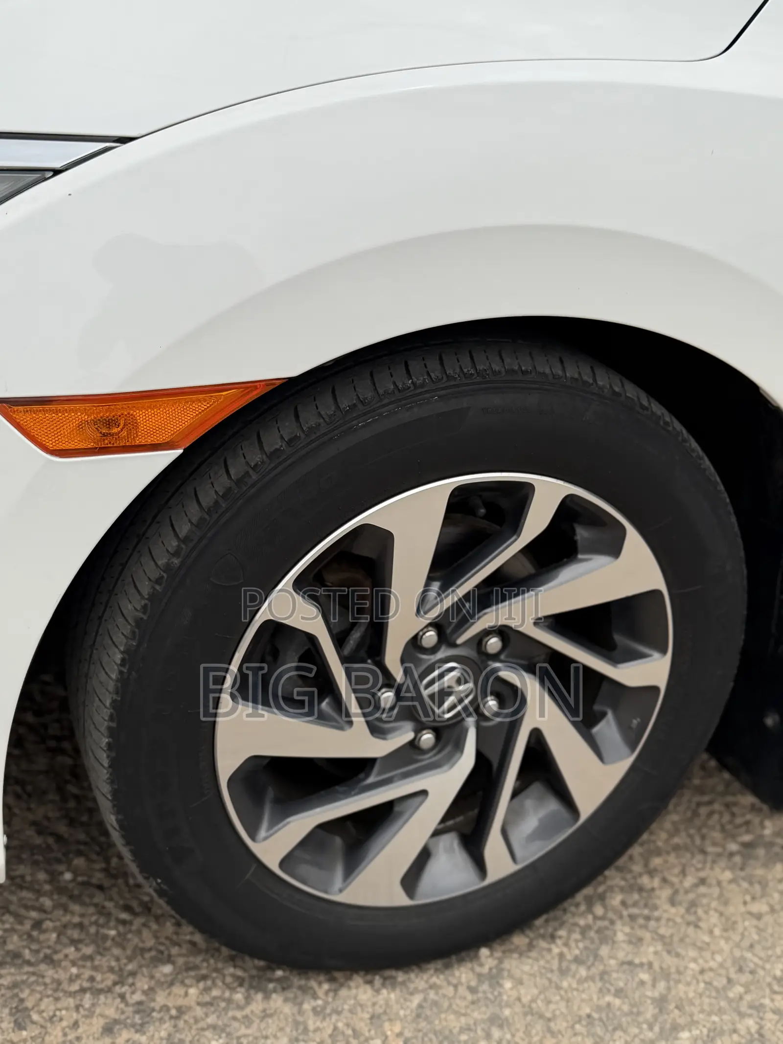 Honda Civic LX Sedan 2018 White
