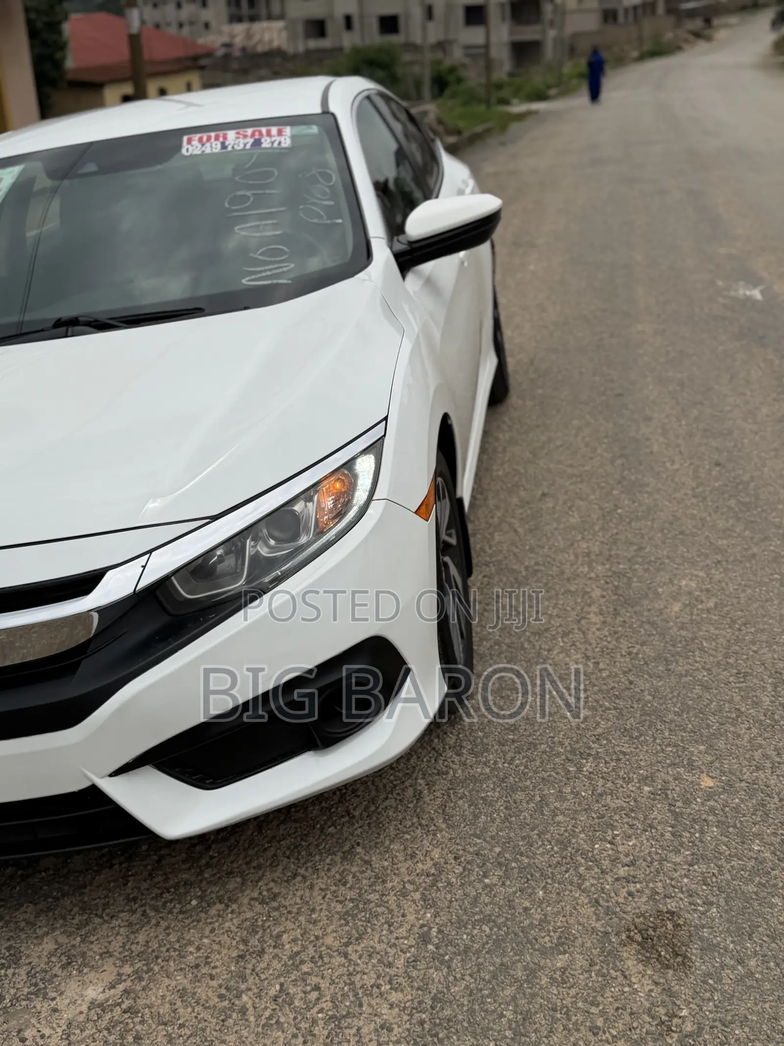 Honda Civic LX Sedan 2018 White
