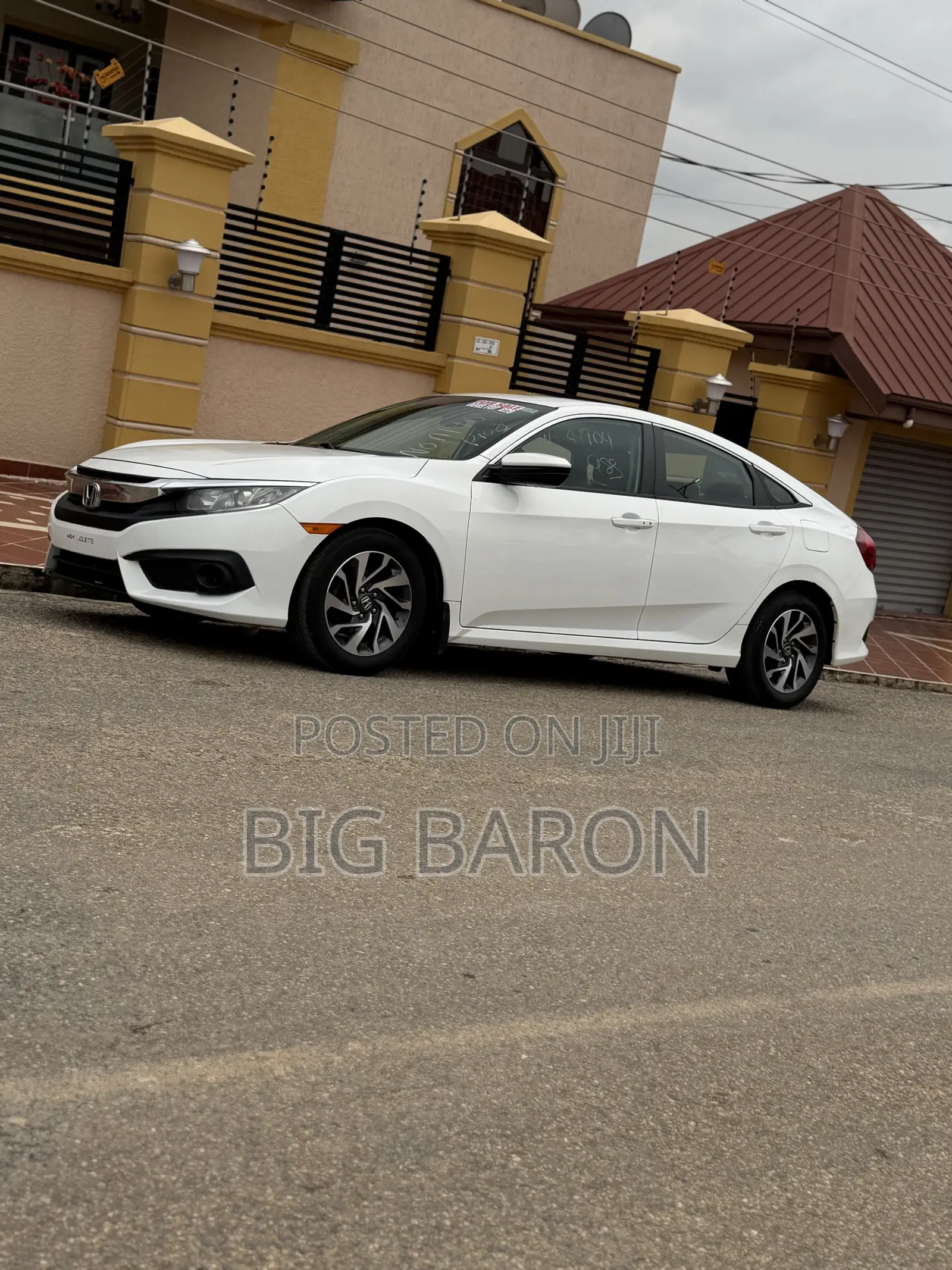 Honda Civic LX Sedan 2018 White