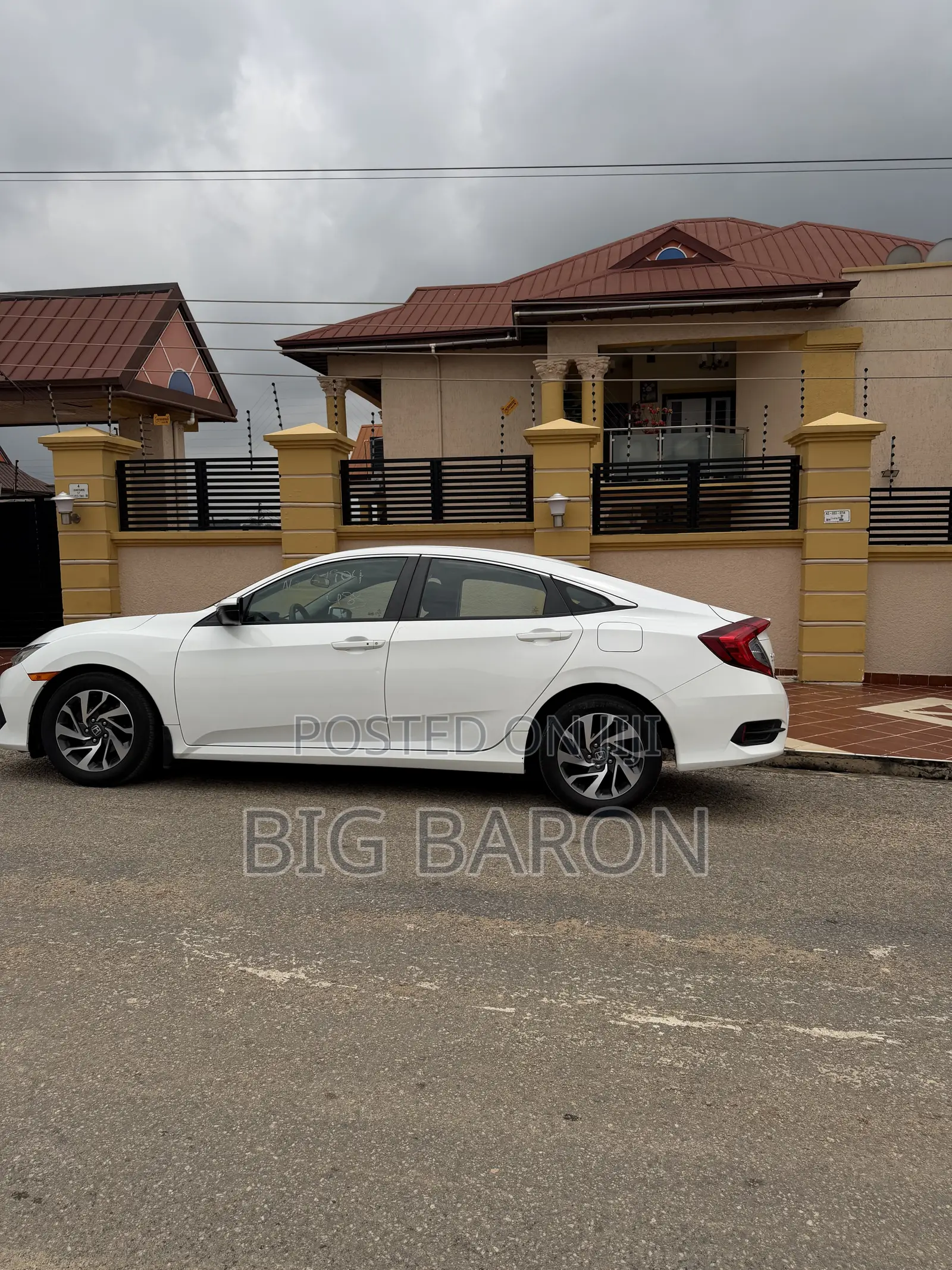 Honda Civic LX Sedan 2018 White
