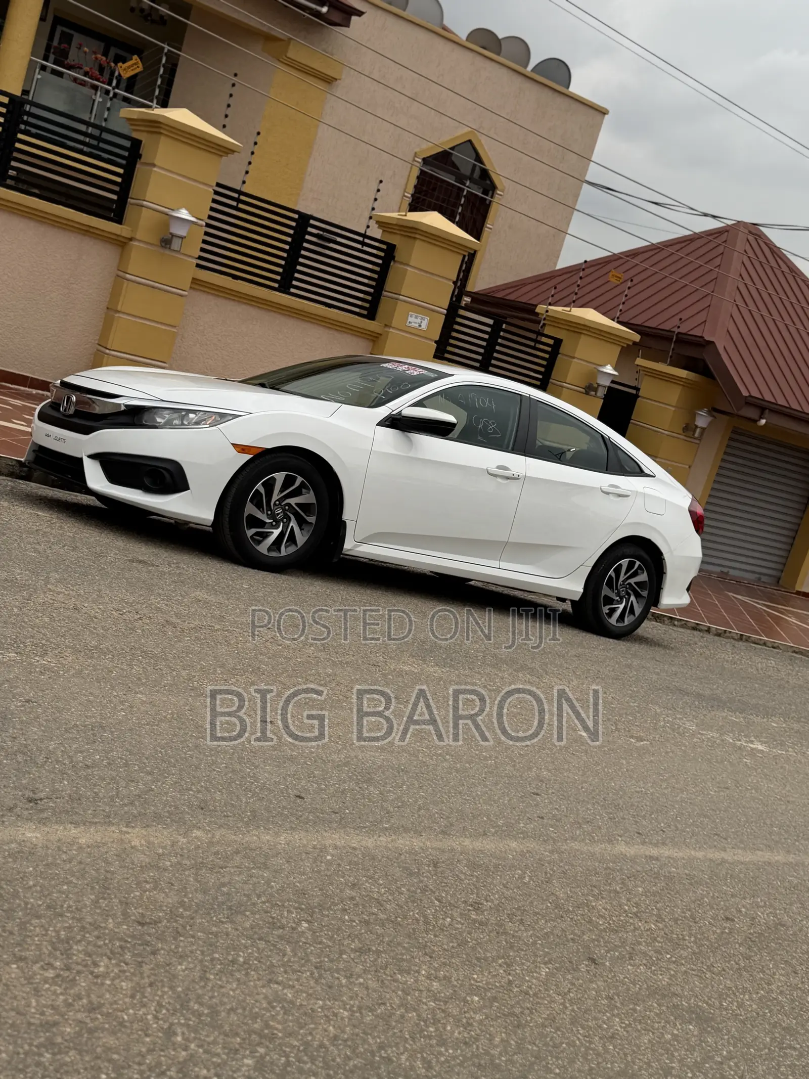 Honda Civic LX Sedan 2018 White