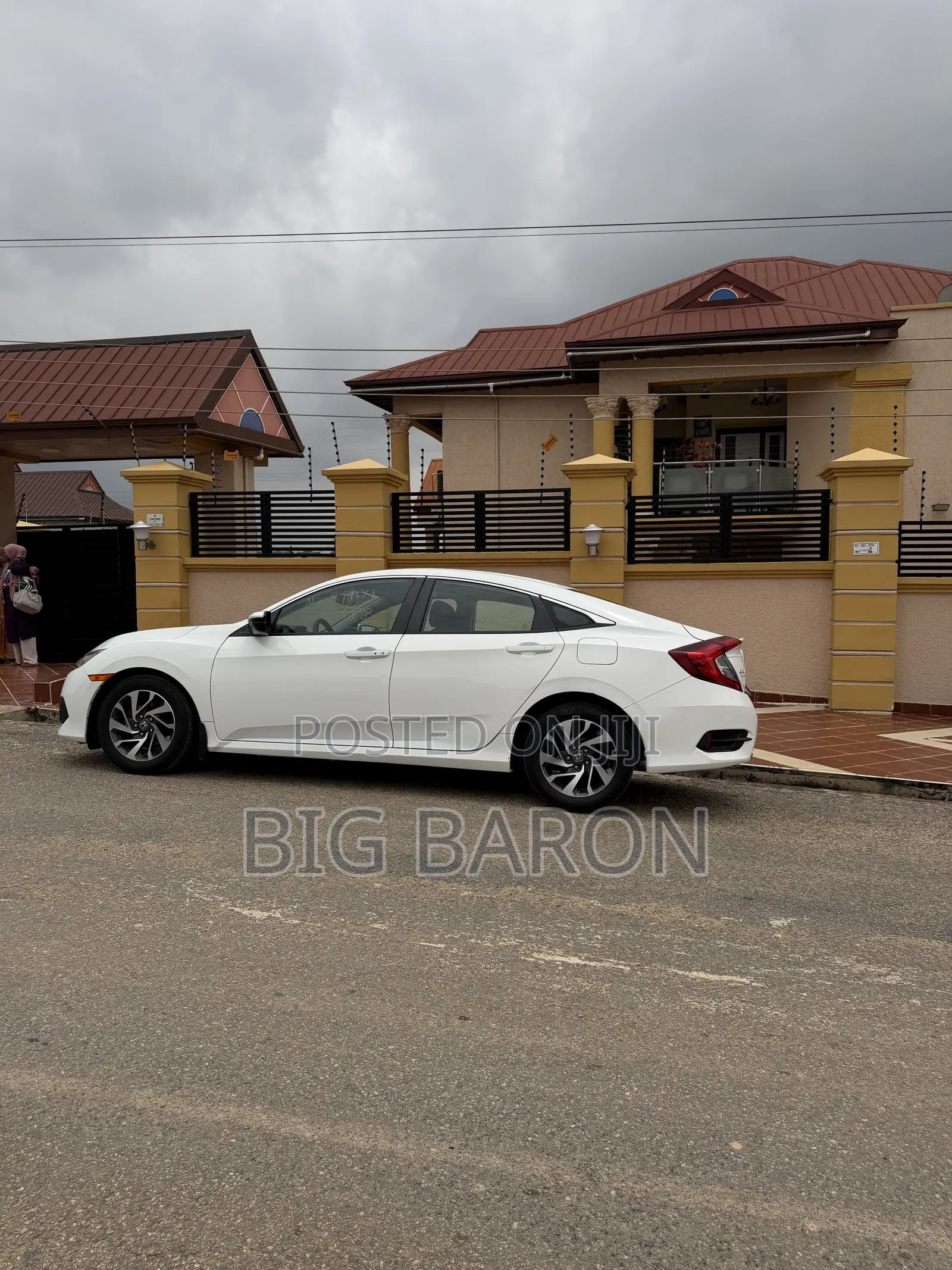 Honda Civic LX Sedan 2018 White