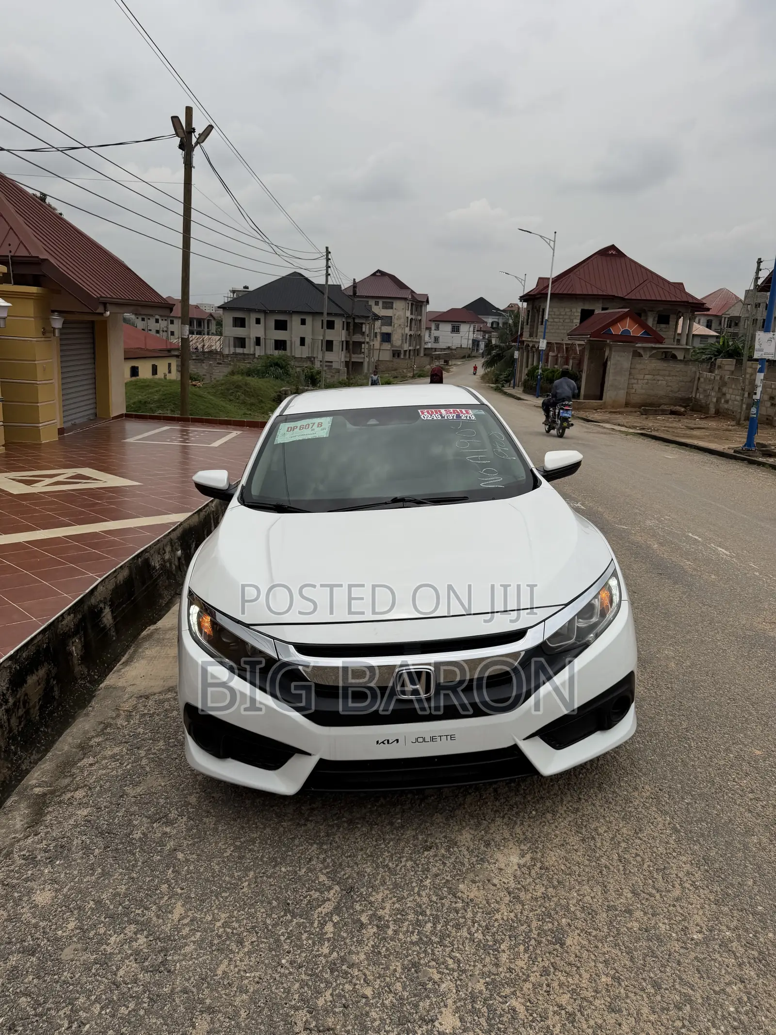 Honda Civic LX Sedan 2018 White
