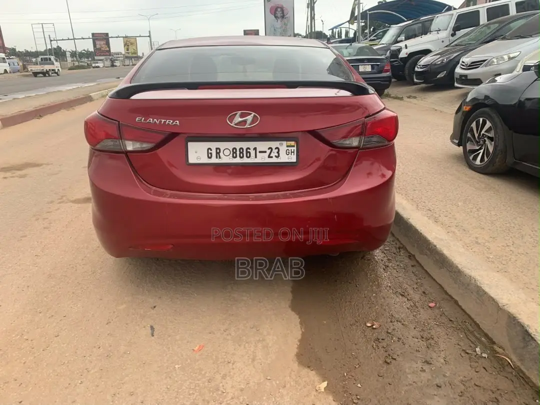 Hyundai Elantra GLS Sedan FWD (1.8L 4cyl 6A) 2013 Red