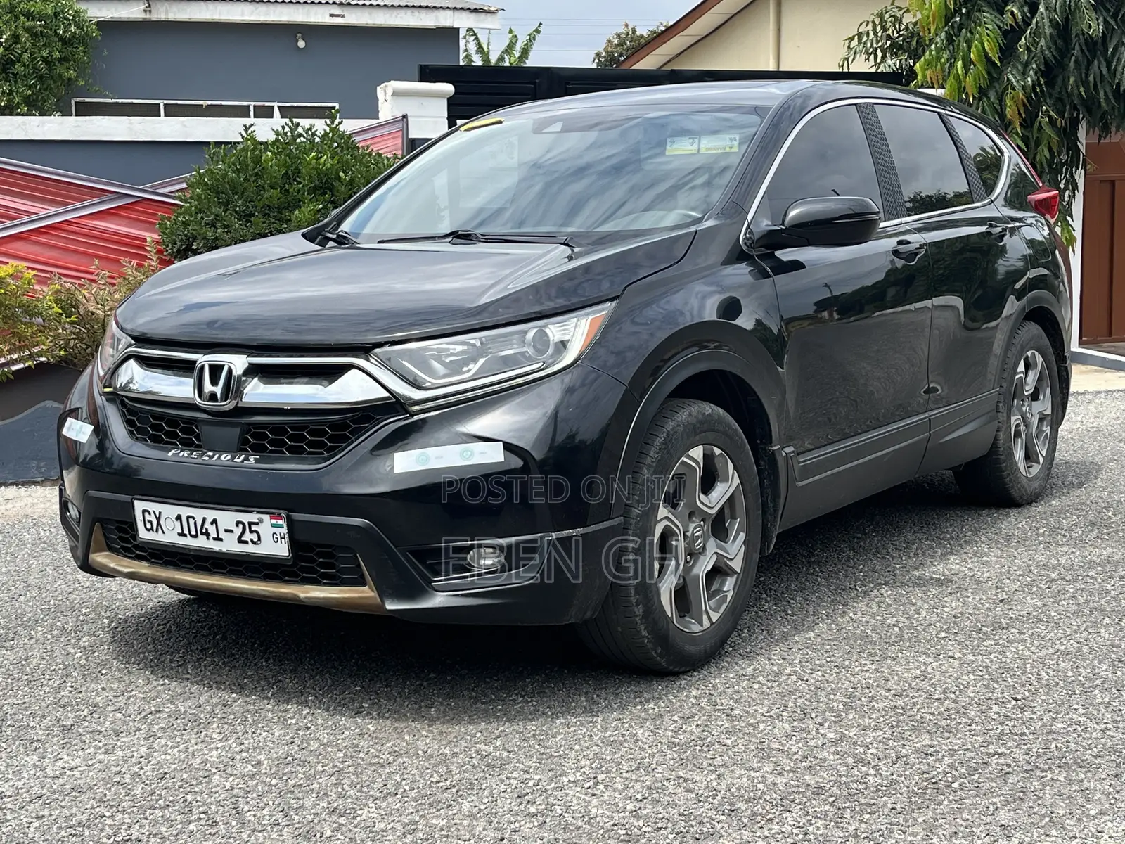 Honda CR-V EX 4dr SUV AWD (1.5L 4cyl CVT) 2017 Black
