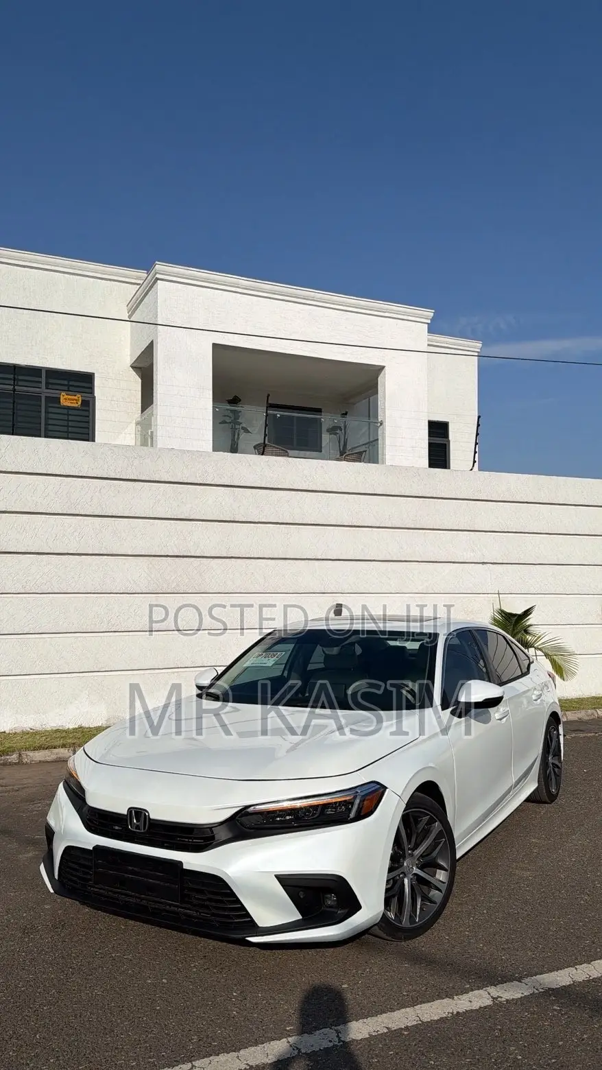 Honda Civic Touring 2022 White