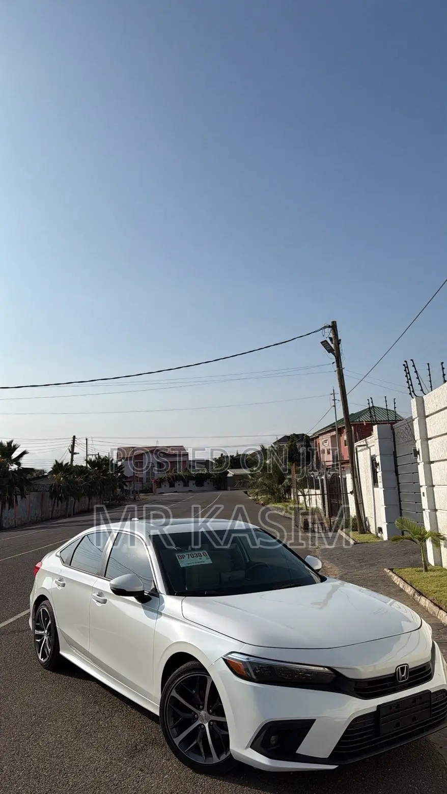 Honda Civic Touring 2022 White