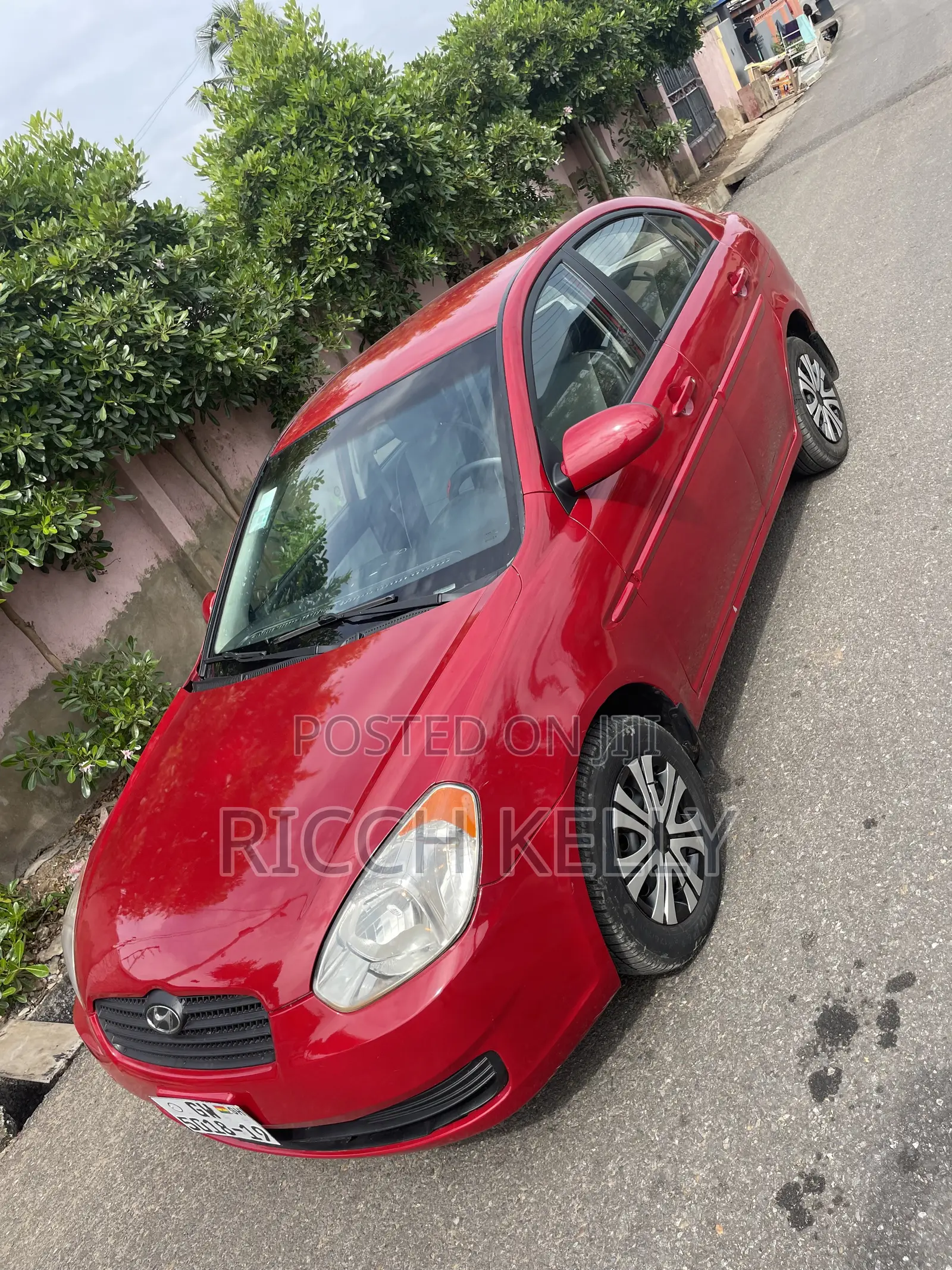 Hyundai Accent 1.6 GLS HS Automatic 2009 Red