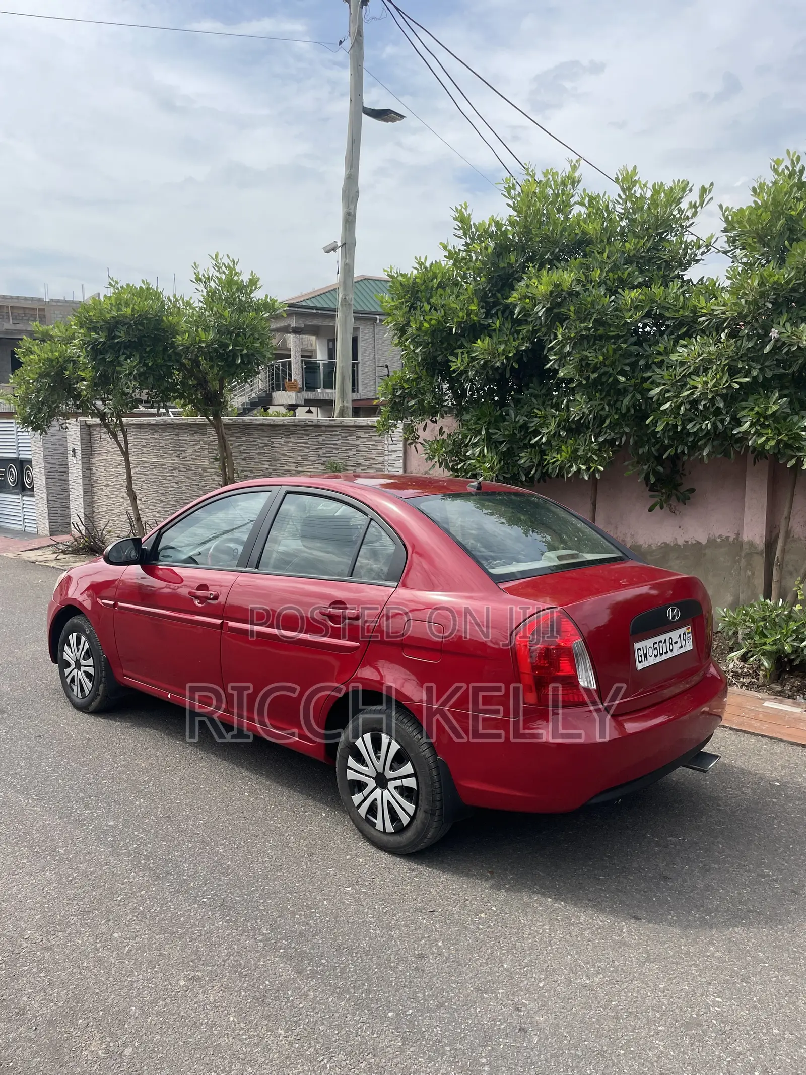 Hyundai Accent 1.6 GLS HS Automatic 2009 Red