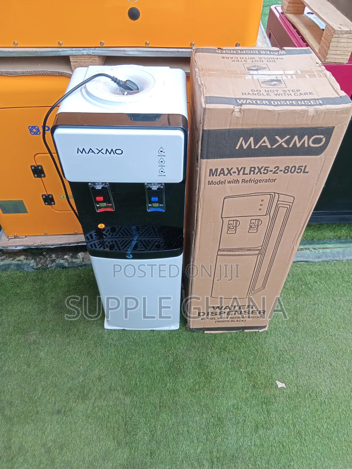 Maxmo 2-in-1 Water Dispenser & Fridge – Convenient, Modern Affordable