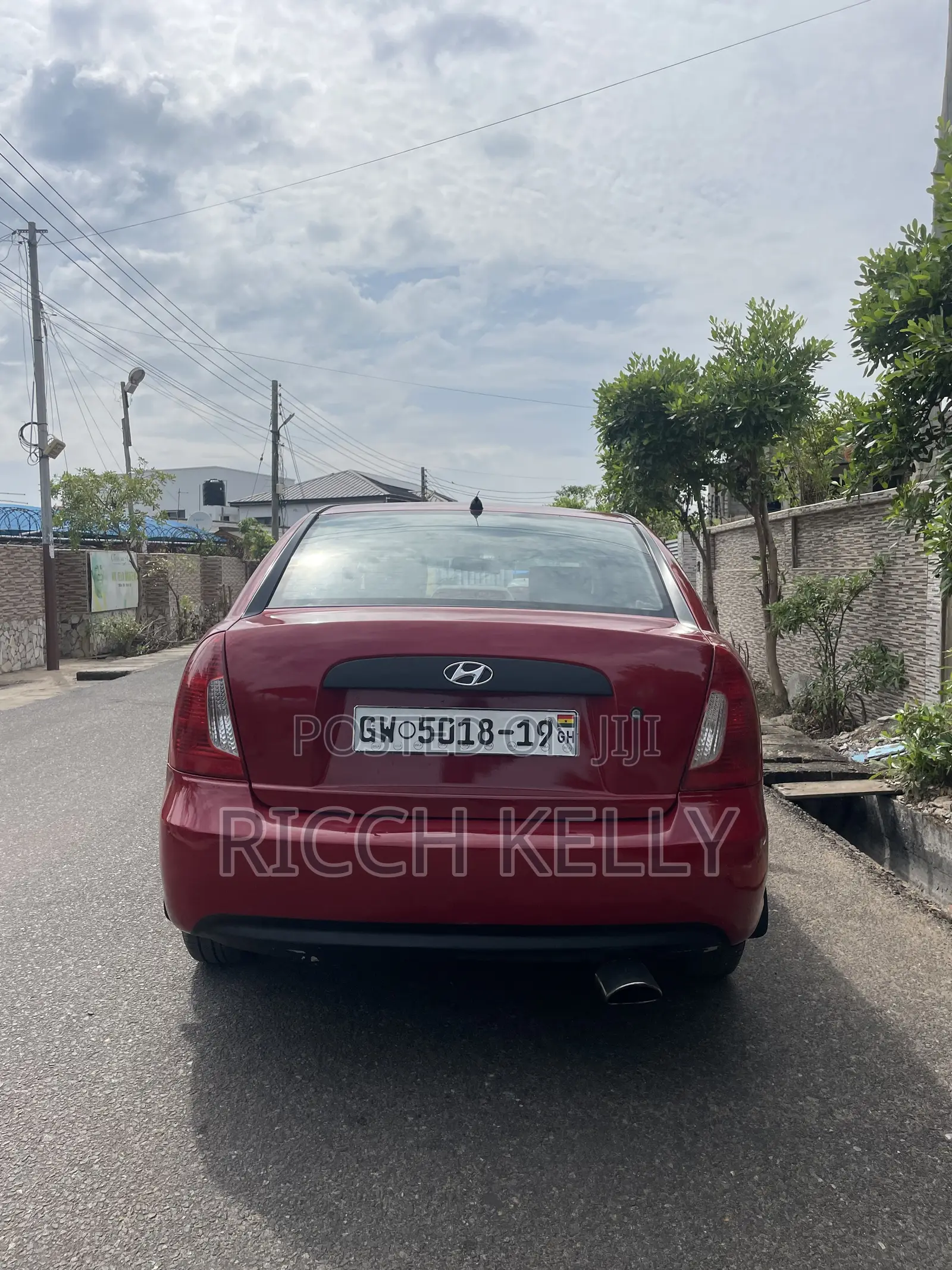 Hyundai Accent 1.6 GLS HS Automatic 2009 Red