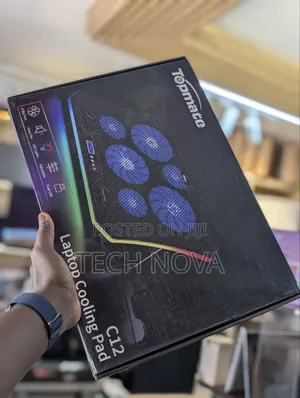 TopMate C12 Laptop Cooling Stand RGB Gaming Notebook
