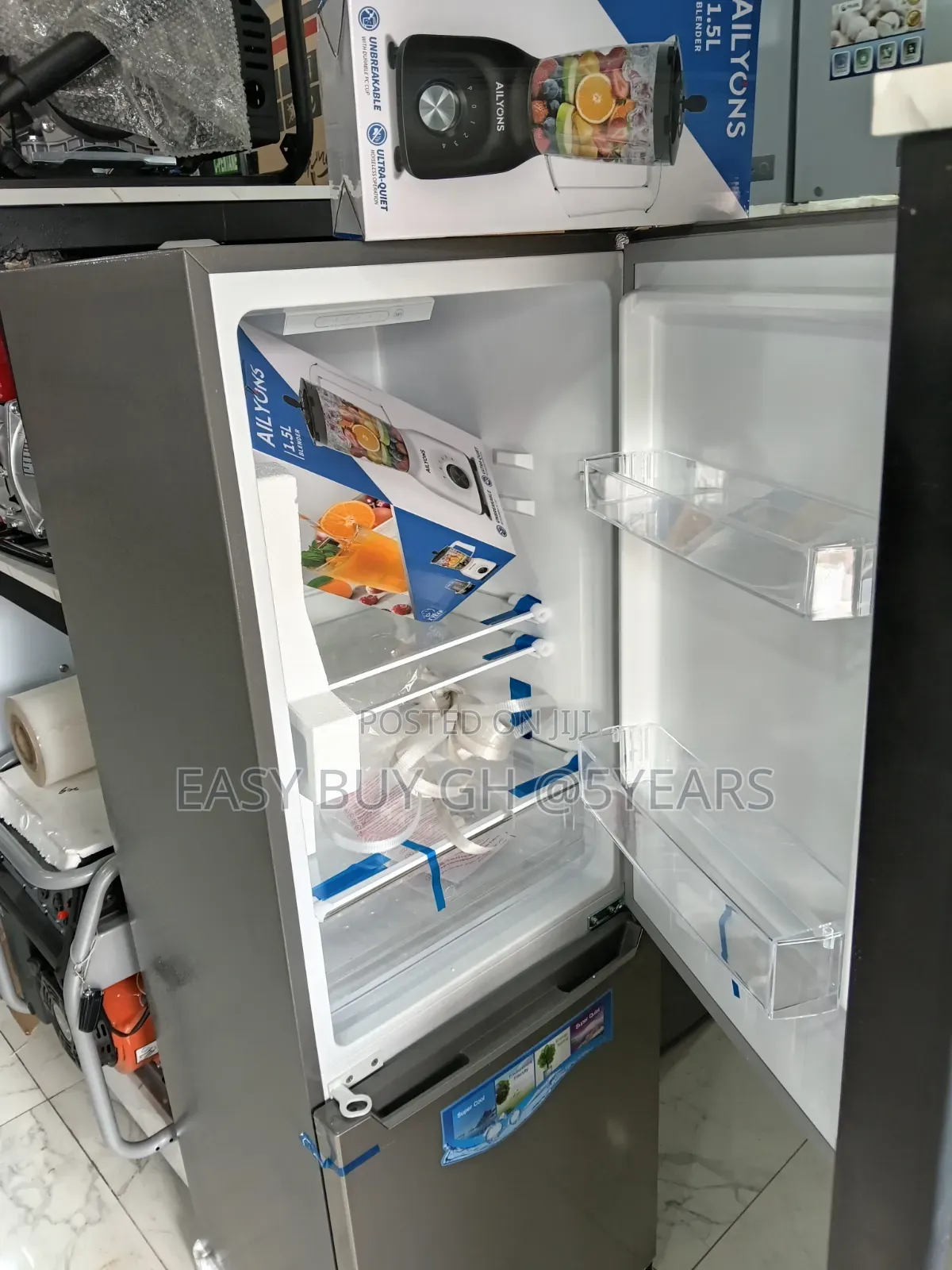Freshness Lives Here Fridge Westpool Refrigerator Plus Free Blender