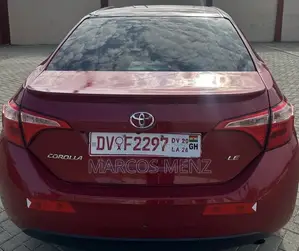 Toyota Corolla LE 4dr Sedan (1.8L 4cyl CVT) 2017 Red