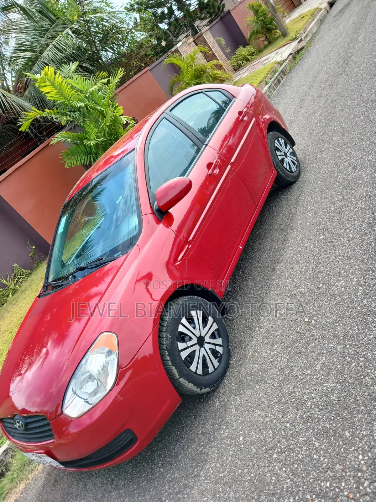 Hyundai Accent 1.6 2008 Red