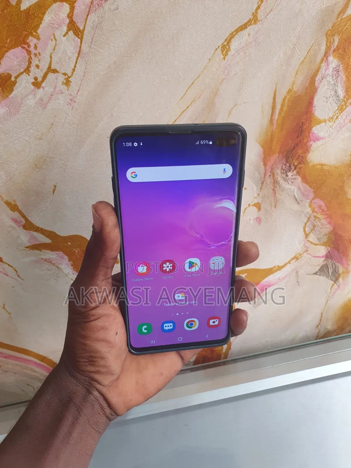 New Samsung Galaxy S10 Plus 128 GB Blue
