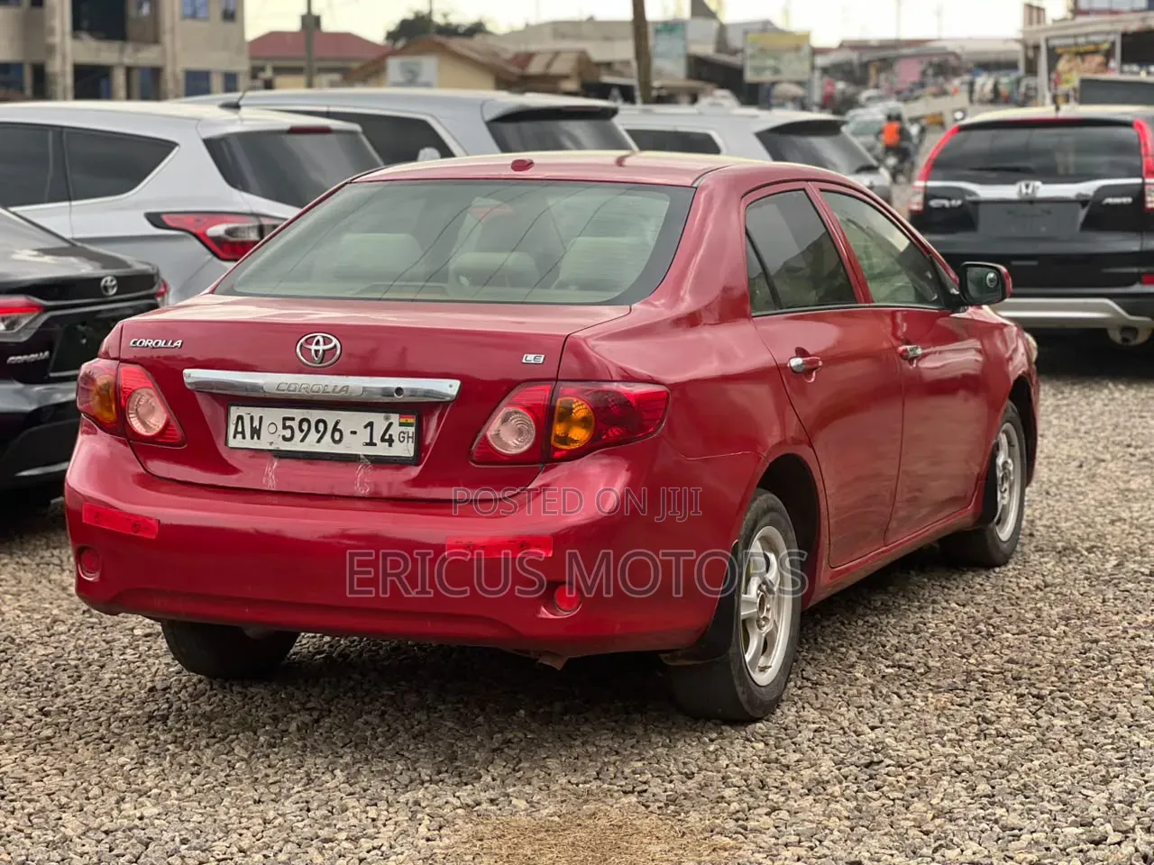 Toyota Corolla 2010 Red
