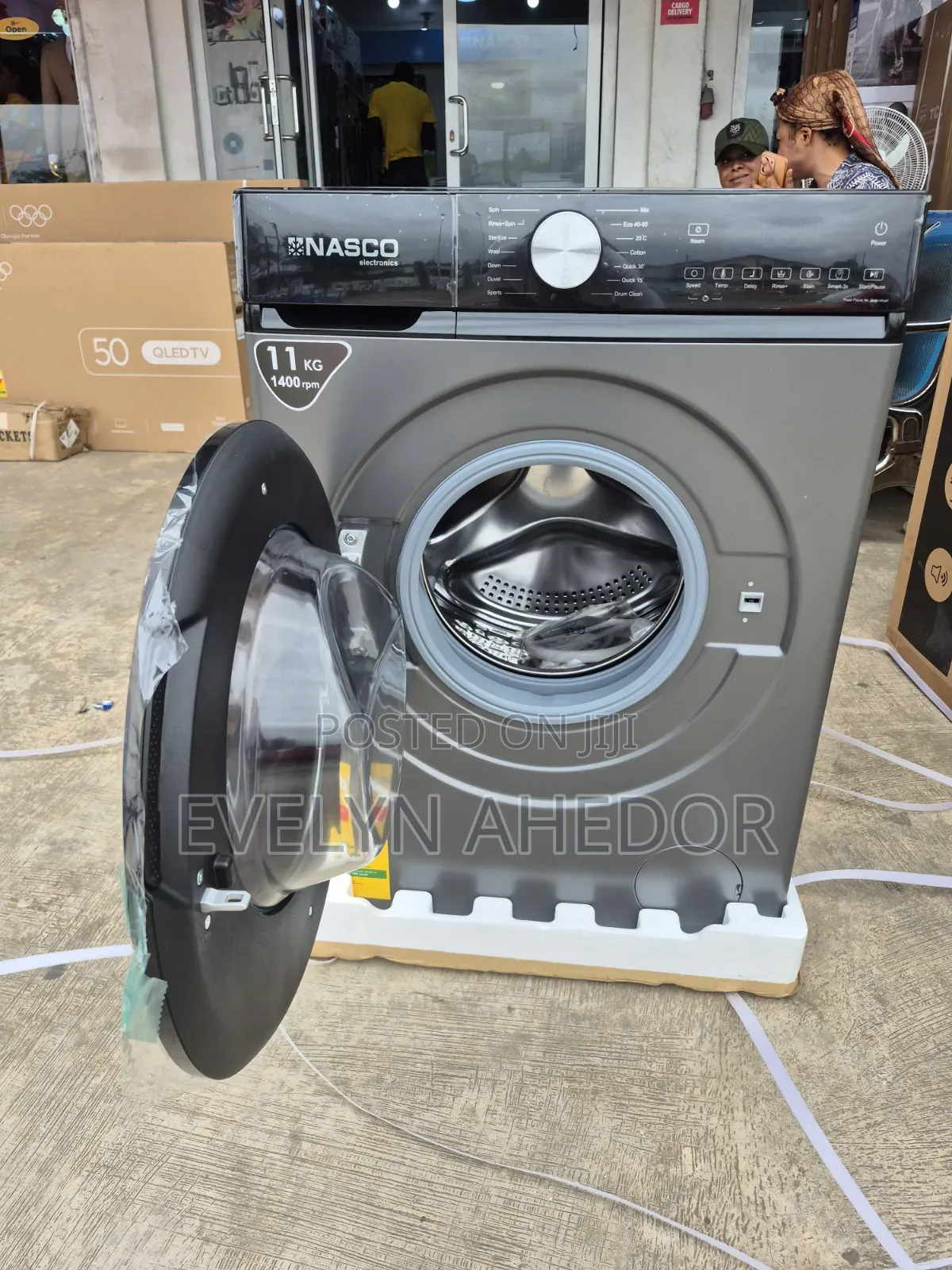Midea Inverter Motor Washing Machine Front Load Full Automatic Availab