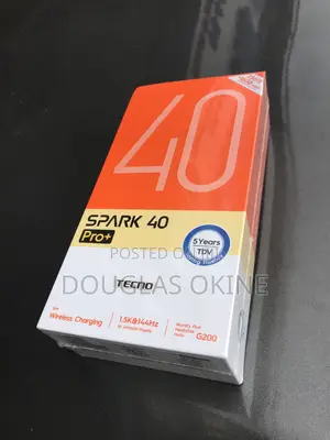 New Tecno Spark 40 Pro+ 256 GB Black