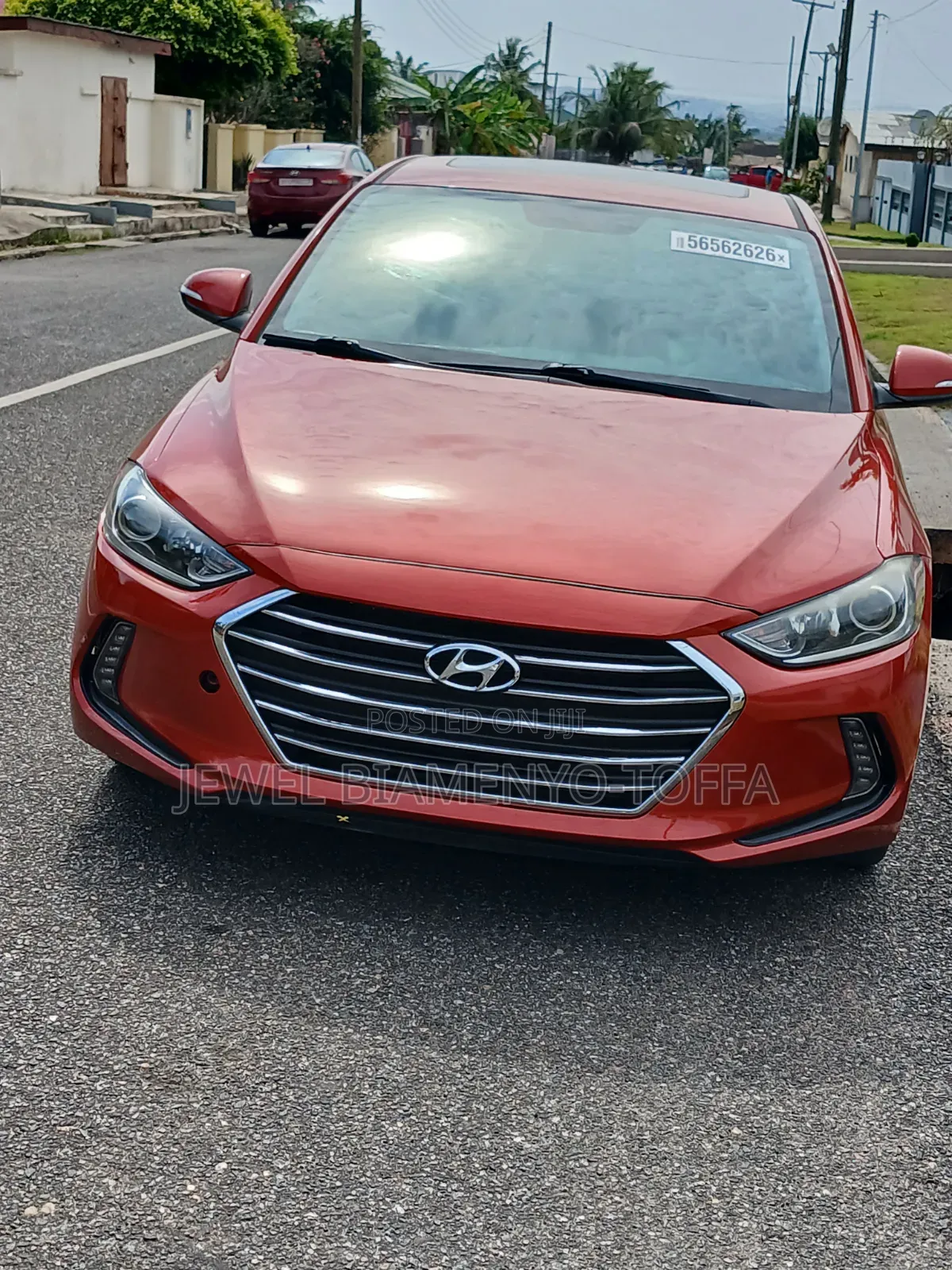 Hyundai Elantra ECO Sedan FWD (1.4L 4cyl 7A) 2017 Orange