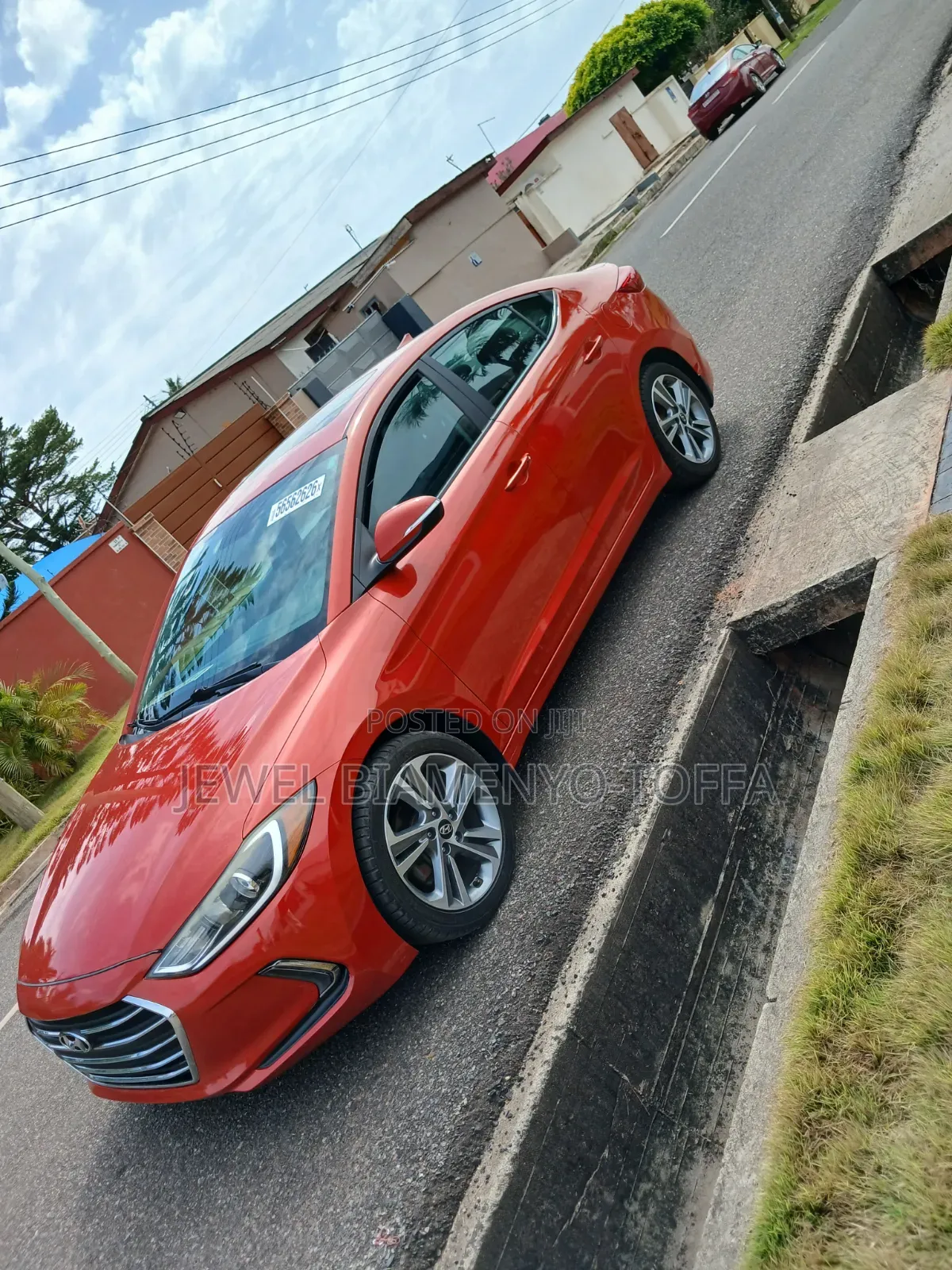 Hyundai Elantra ECO Sedan FWD (1.4L 4cyl 7A) 2017 Orange