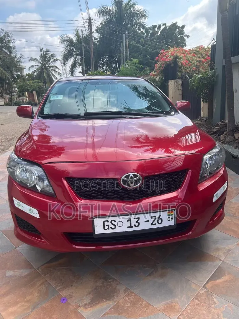 Toyota Corolla 2010 Red