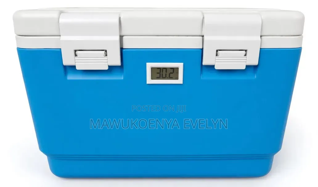 Vaccines Storage Cooler Box 12 L With Thermometer Reading