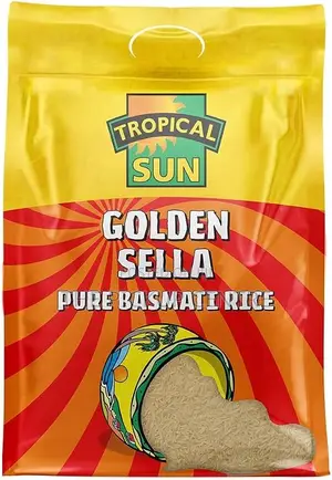 Tropical Sun Golden Sella Basmati Rice 5kg
