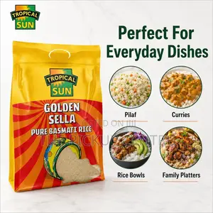 Tropical Sun Golden Sella Basmati Rice 5kg