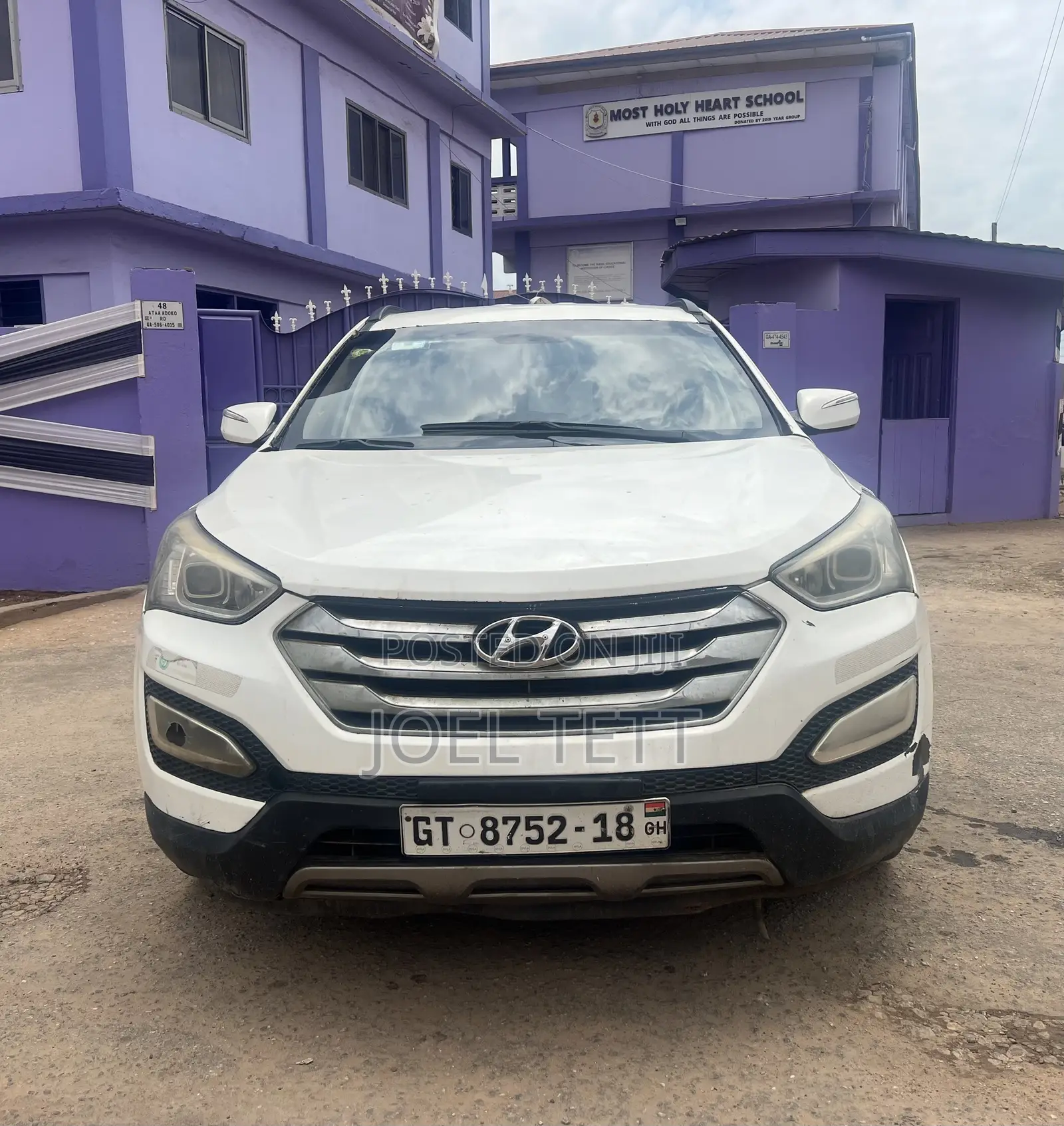 Hyundai Santa Fe 2013 White